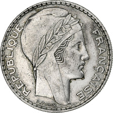 Frankreich, 20 Francs, Turin, 1938, Paris, Silber, S+, Le Franc:F.400, KM:879