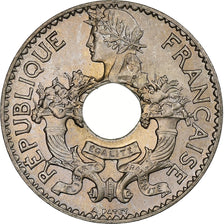 FRENCH INDO-CHINA, 5 Cents, 1930, Paris, Copper-nickel, MS(65-70), KM:18
