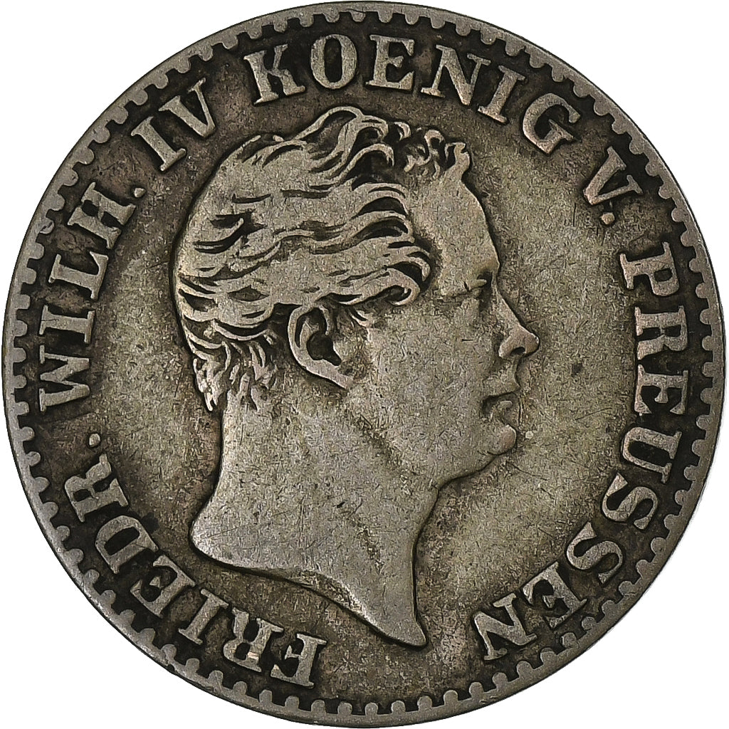 German States, PRUSSIA, Friedrich Wilhelm IV, 2-1/2 Silber Groschen, 1852