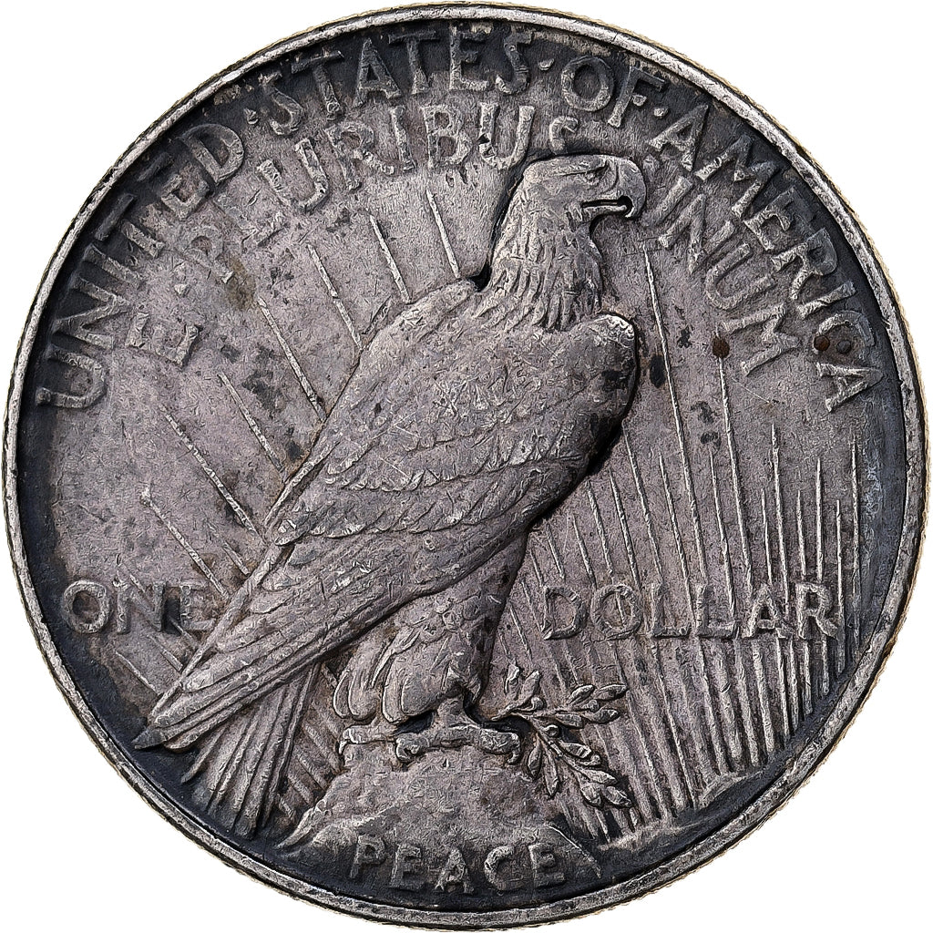 United States, Dollar, Peace Dollar, 1922, U.S. Mint, Silver, VF(30-35), KM:150