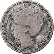 Holandia, Wilhelmina I, 25 Cents, 1902, Srebro, VF(20-25), KM:120.2