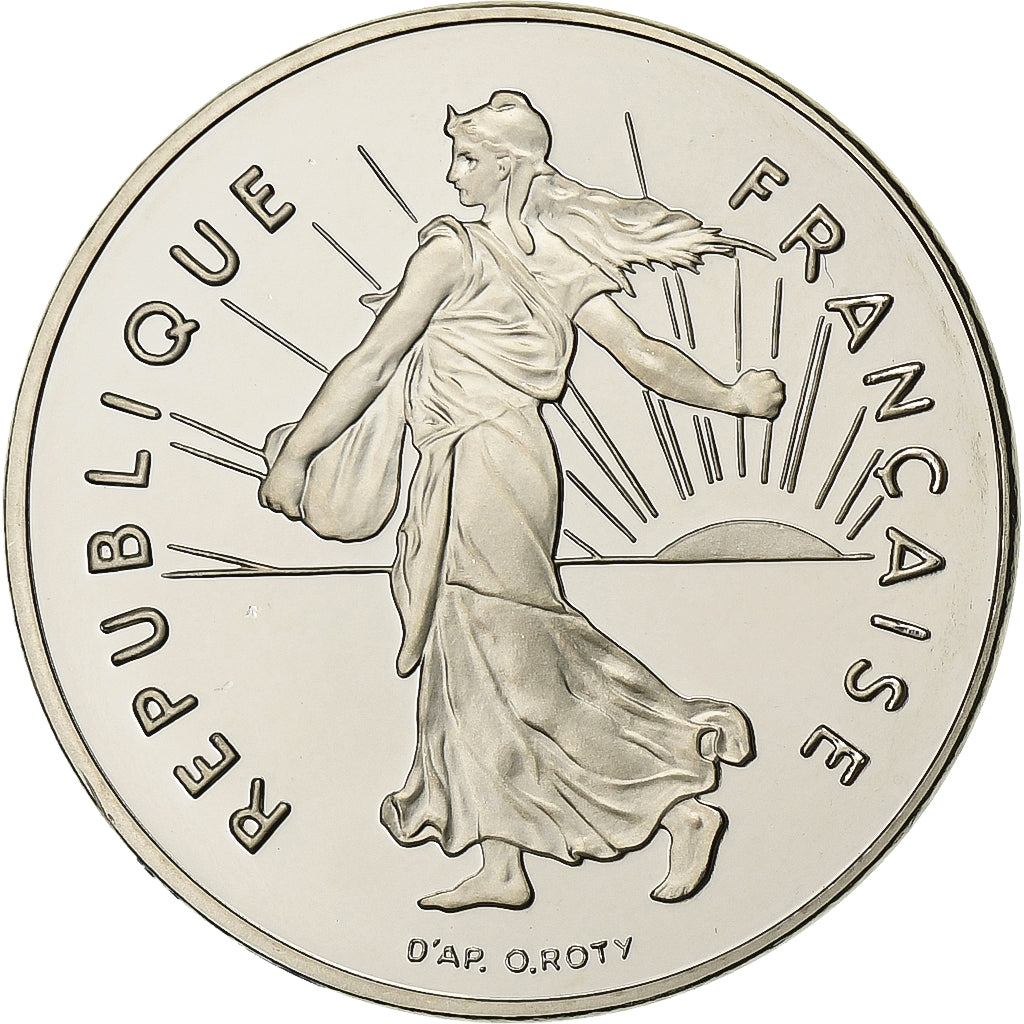 France, Franc, Semeuse, 1997, Paris, Proof / BE, Nickel, FDC
