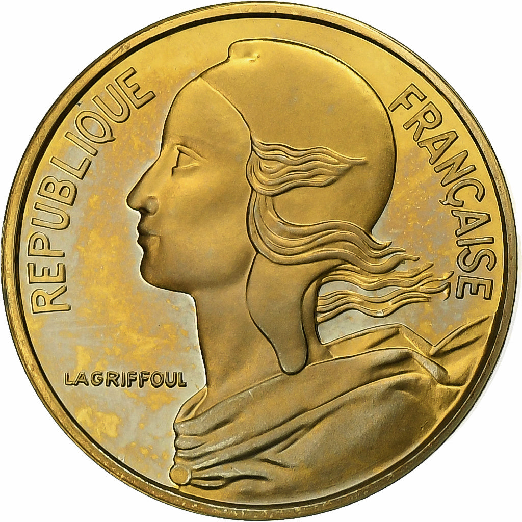 Francia, 5 Centimes, Marianne, 1994, Paris, BE, Aluminio - bronce, FDC