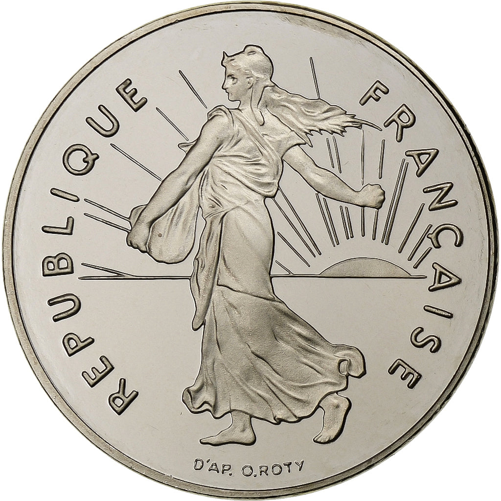 France, Franc, Semeuse, 1995, Paris, BE, Nickel, FDC, Gadoury:474b, KM:925.1