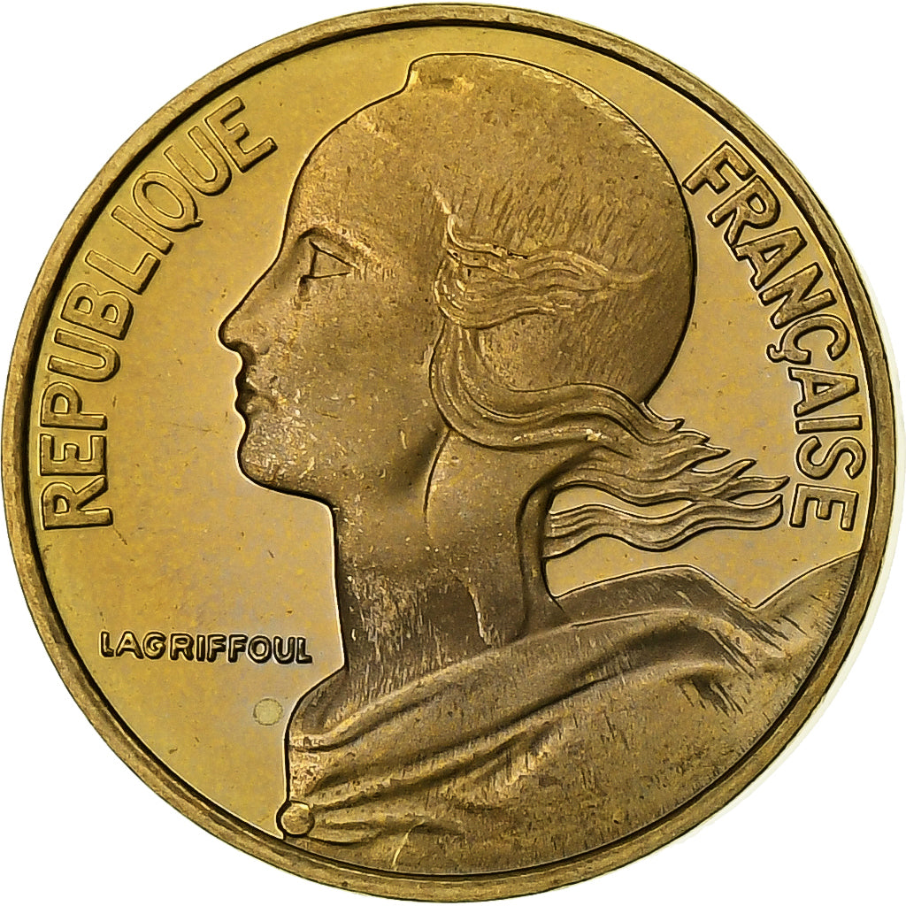Francia, 5 Centimes, Marianne, 2001, Paris, Prueba, Aluminio - bronce, FDC