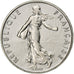 France, 1/2 Franc, Semeuse, 1988, Paris, série FDC, Nickel, MS(65-70)