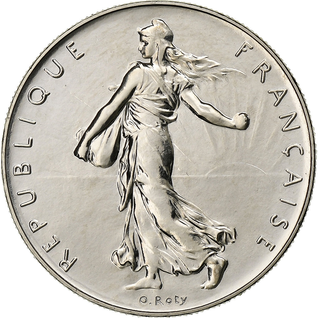 France, Franc, Semeuse, 1988, Paris, série FDC, Nickel, FDC, Gadoury:474