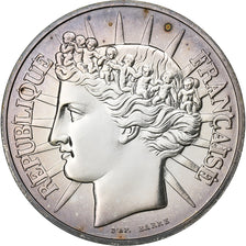 Frankreich, 100 Francs, Fraternité, 1988, Paris, Silber, STGL, Gadoury:903