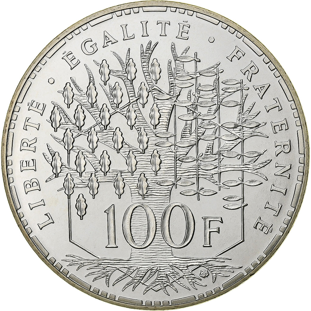 Francia, 100 Francs, Panthéon, 1987, Paris, Argento, FDC, Gadoury:898, KM:951.1