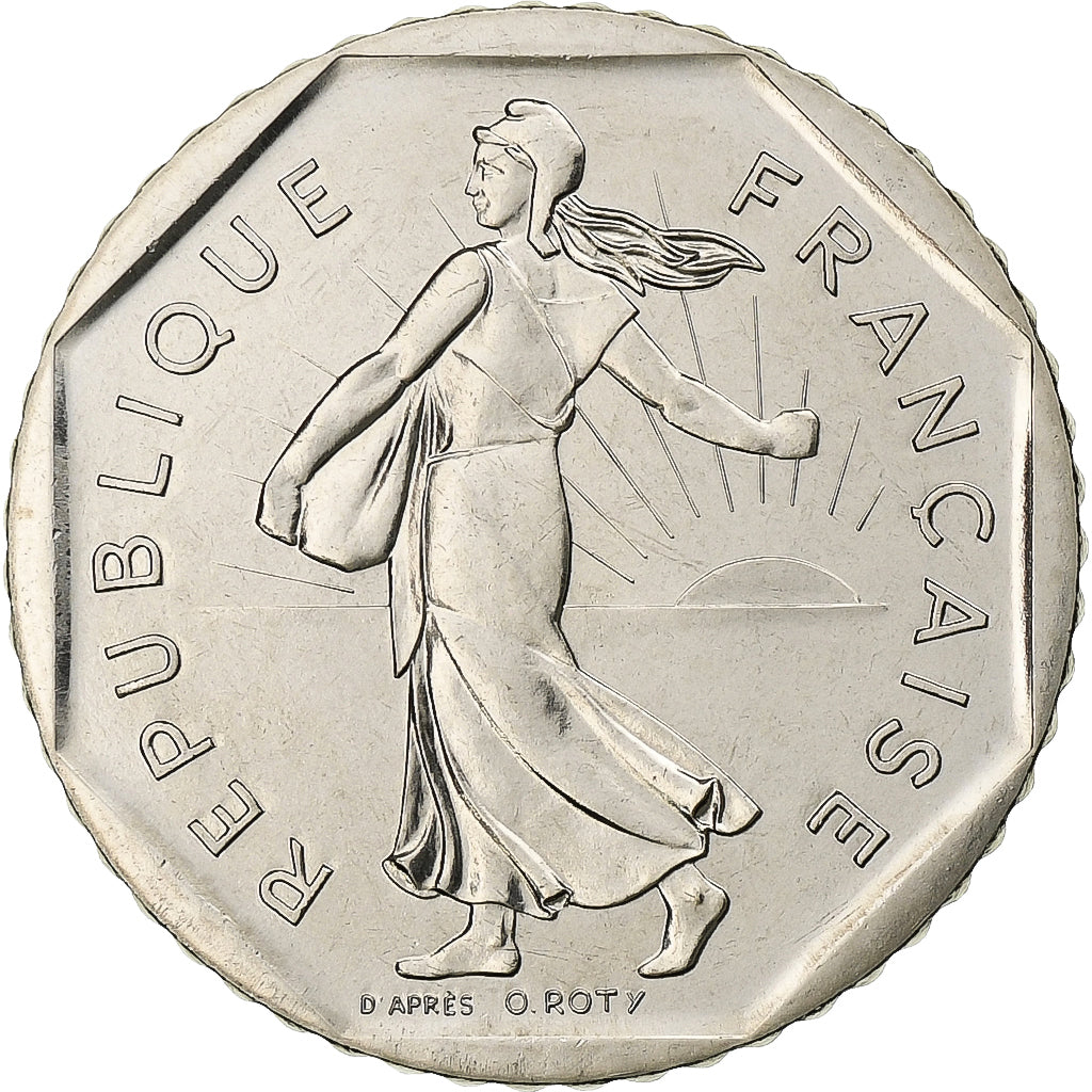 Frankreich, 2 Francs, Semeuse, 1987, Paris, Nickel, STGL, Gadoury:547, KM:942.1