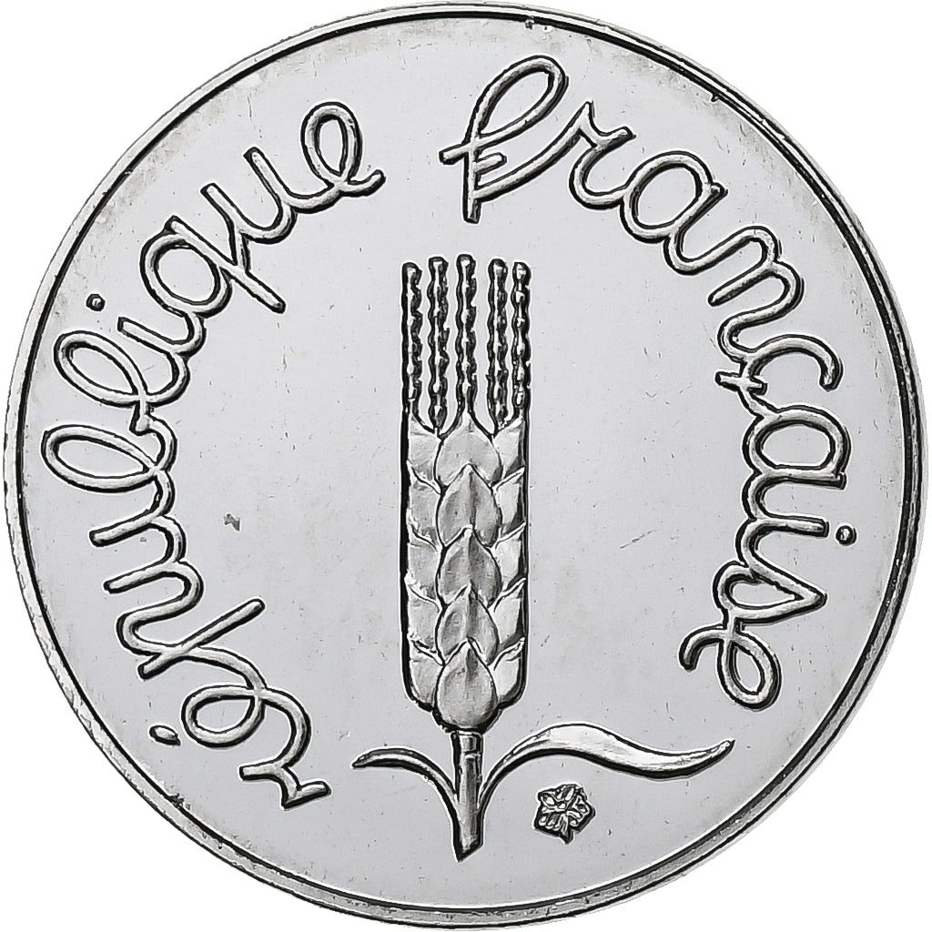 Francia, Centime, Épi, 1993, Paris, FS, Acciaio inossidabile, FDC, Gadoury:91b