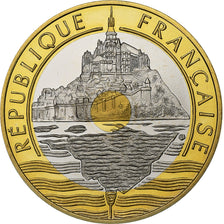 Frankreich, 20 Francs, 1993, Paris, PP, Bimetallic, STGL, Gadoury:871a