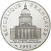 França, 100 Francs, Panthéon, 1993, Paris, BE, Prata, MS(65-70), Gadoury:898a