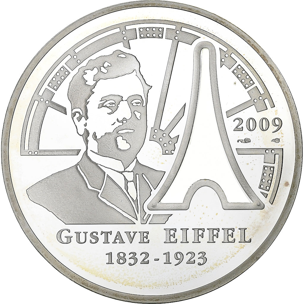 France, 10 Euro, BE, 2009, Paris, Silver, MS(65-70), Gadoury:EU368