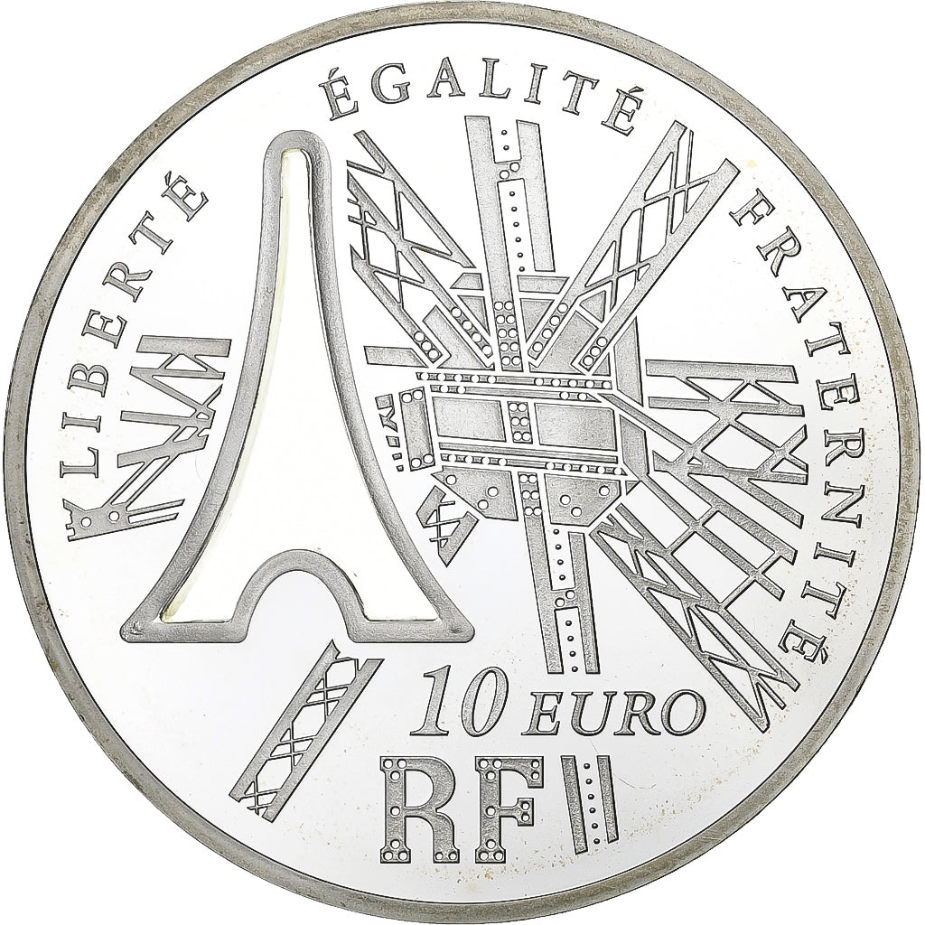 France, 10 Euro, BE, 2009, Paris, Silver, MS(65-70), Gadoury:EU368