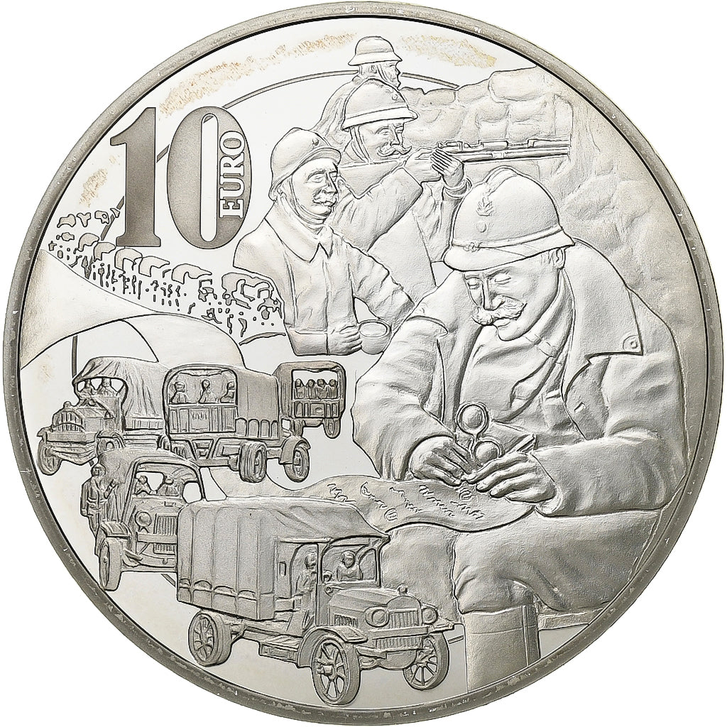 France, 10 Euro, Monnaie de Paris, BE, 2016, Silver, MS(65-70)