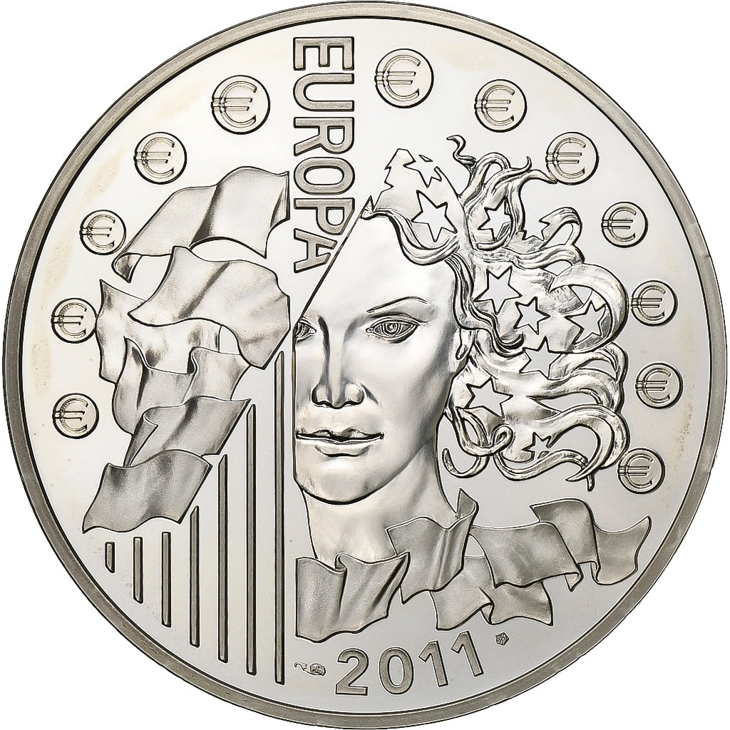 Francia, 10 Euro, Monnaie de Paris, Prueba, 2011, Paris, Plata, FDC, KM:1790