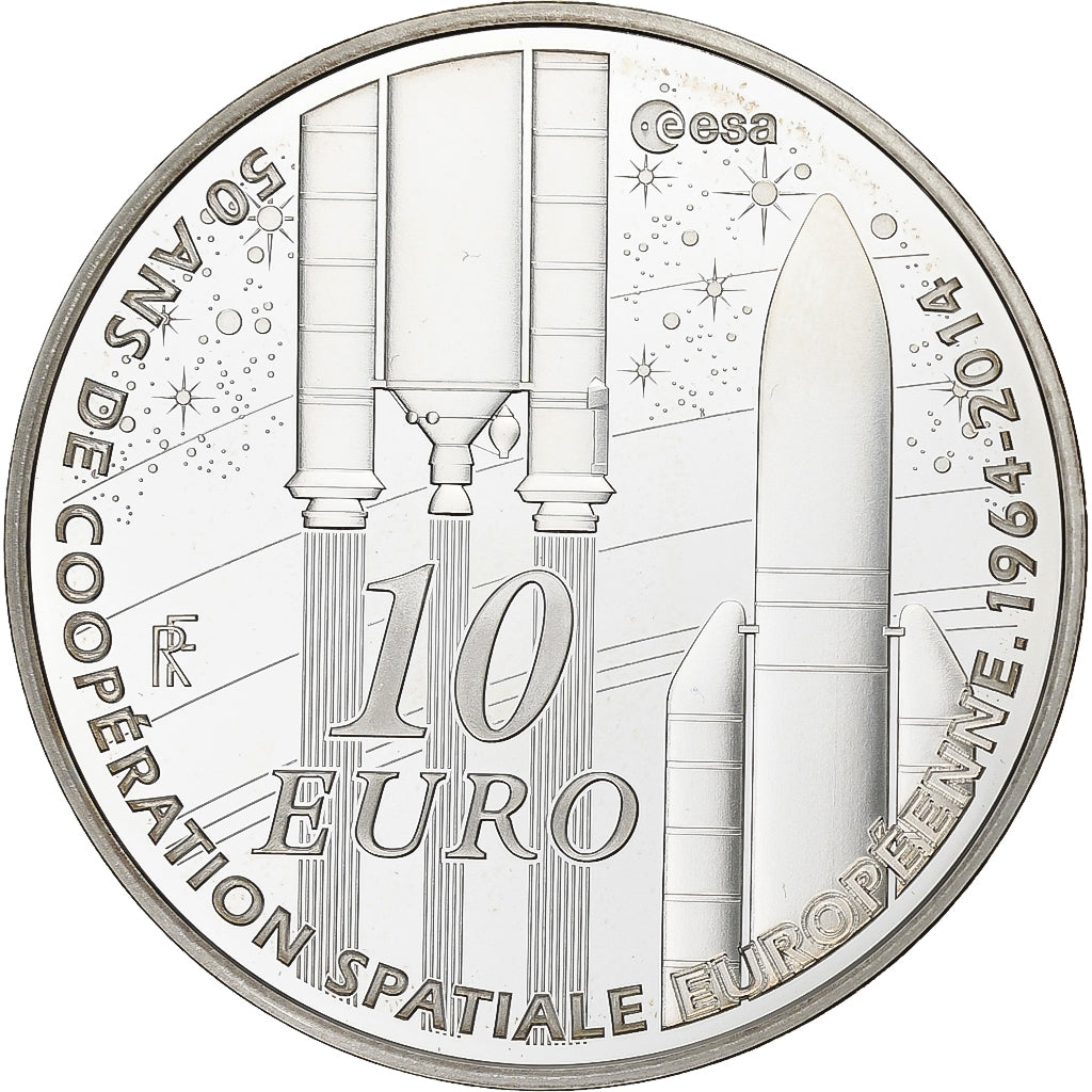 Francia, 10 Euro, Monnaie de Paris, Europa, FS, 2014, Paris, Argento, FDC
