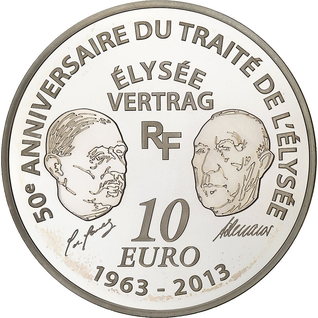 France, 10 Euro, Monnaie de Paris, BE, 2013, Paris, Silver, MS(63)