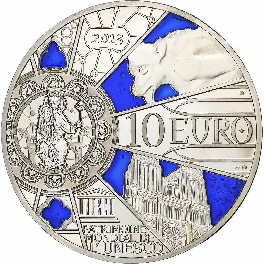 France, 10 Euro, 2013, Paris, Silver, MS(65-70), KM:2097