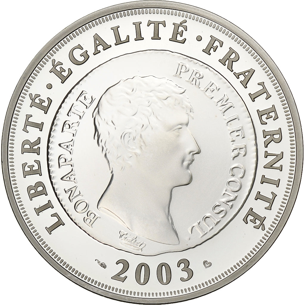 Frankrijk, 1 1/2 Euro, Bicentenaire du franc germinal, BE, 2003, Monnaie de
