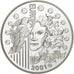 France, 6.55957 Francs, 2001, Proof, Silver, MS(65-70), KM:1265.2