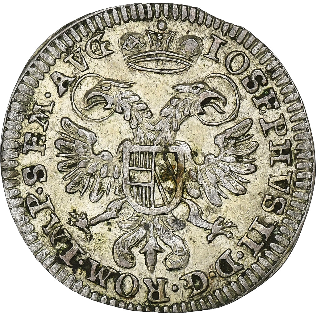 German States, NURNBERG, 2-1/2 Kreuzer, 1778, Nurnberg, Billon, AU(50-53)