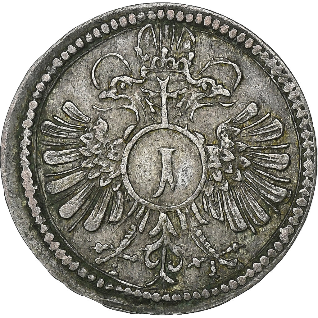 German States, ULM, Kreuzer, 1624, Silver, EF(40-45), KM:43
