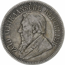 Sudafrica, 2-1/2 Shillings, 1896, Pretoria, Argento, MB+, KM:7