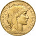 Francja, 20 Francs, Marianne, 1900, Paris, Złoto, AU(50-53), Gadoury:1064