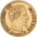 Francja, Napoleon III, 5 Francs, Napoléon III, 1859, Strasbourg, Złoto