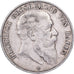 Estados alemanes, BADEN, Friedrich I, 5 Mark, 1907, Plata, MBC, KM:274