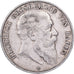 German States, BADEN, Friedrich I, 5 Mark, 1907, Silver, EF(40-45), KM:274
