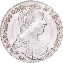 Austria, Maria Theresa, Thaler, 1780, Restrike, Silver, AU(55-58)