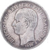 Greece, George I, 5 Drachmai, 1876, Paris, Silver, VF(30-35), KM:46