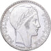 France, 20 Francs, Turin, 1934, Paris, Silver, MS(60-62), Gadoury:852, KM:879