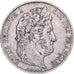 Francja, 5 Francs, Louis-Philippe, 1844, Lille, Srebro, VF(30-35), KM:749.13