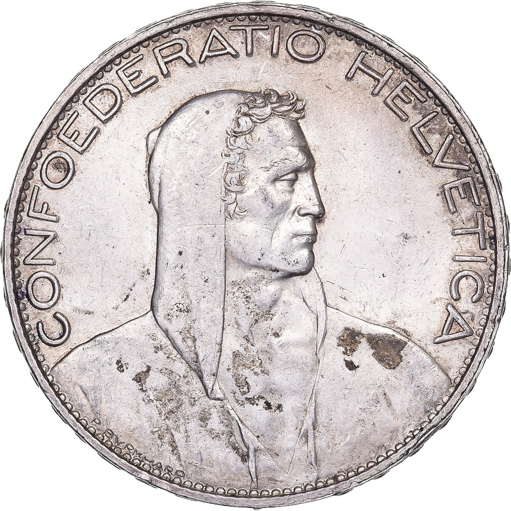 Switzerland, 5 Francs, 1925, Bern, Silver, EF(40-45), KM:38