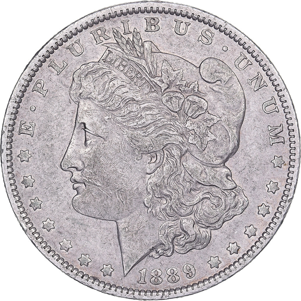 United States, Dollar, Morgan Dollar, 1889, O Mint, Silver, VF(30-35), KM:110