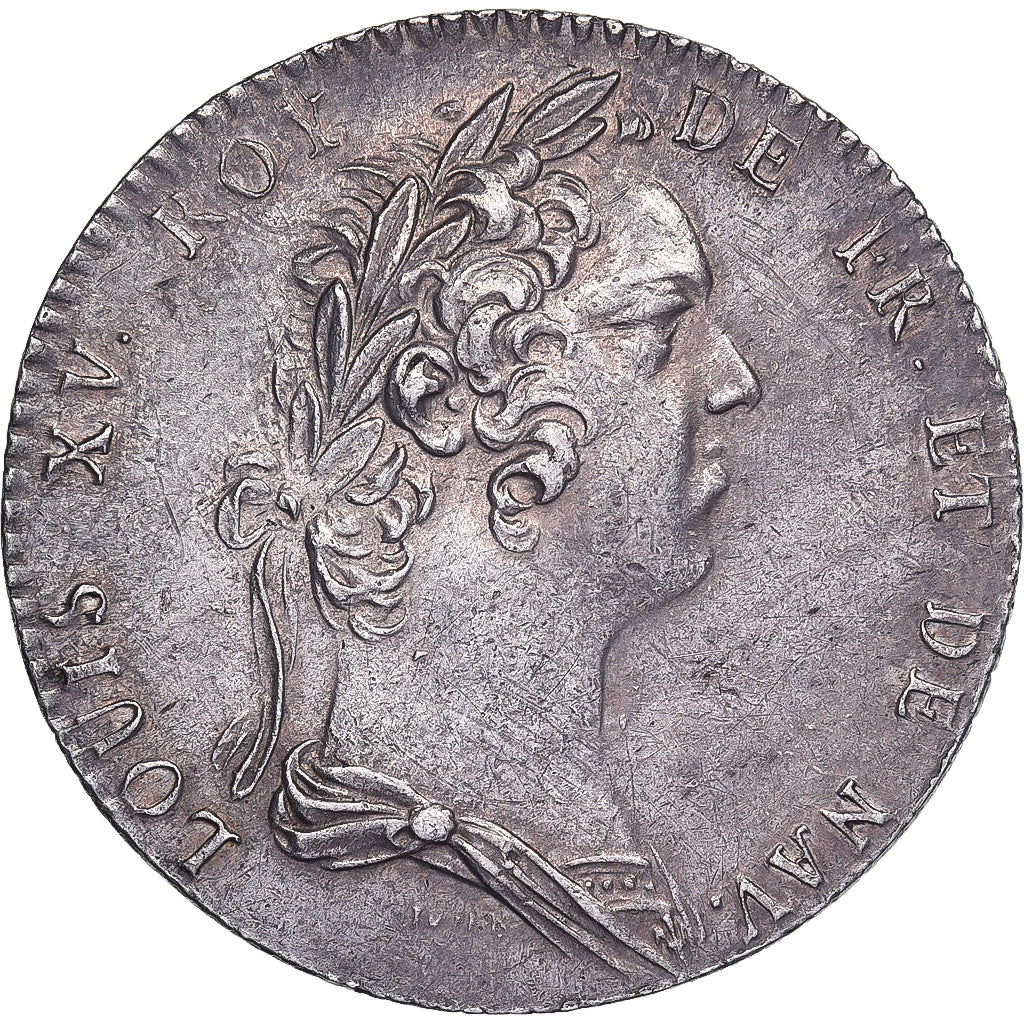 Francja, Token, Ludwik XV, Académie Française, Srebro, Duvivier, AU(50-53)