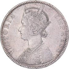 British India, Victoria, Rupee, 1891, Silver, VF(30-35), KM:492