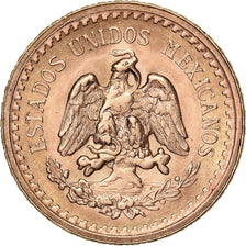Mexico, 2-1/2 Pesos, 1945, Mexico, Gold, EF(40-45), KM:463