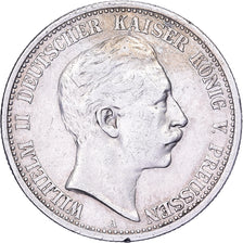 Kingdom of Prussia, Wilhelm II, 2 Mark, 1906, Berlin, Silver, VF(30-35), KM:522