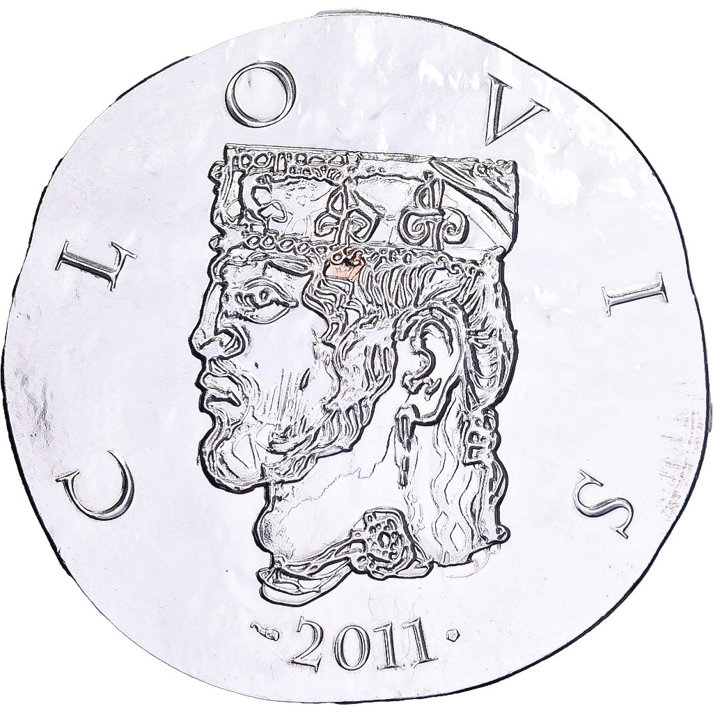Francia, 10 Euro, Monnaie de Paris, Clovis, 2011, Paris, Argento, SPL, KM:1800