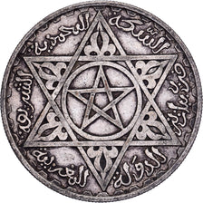 Marocco, Mohammed V, 200 Francs, AH 1372/1953, Paris, Argento, BB, KM:53