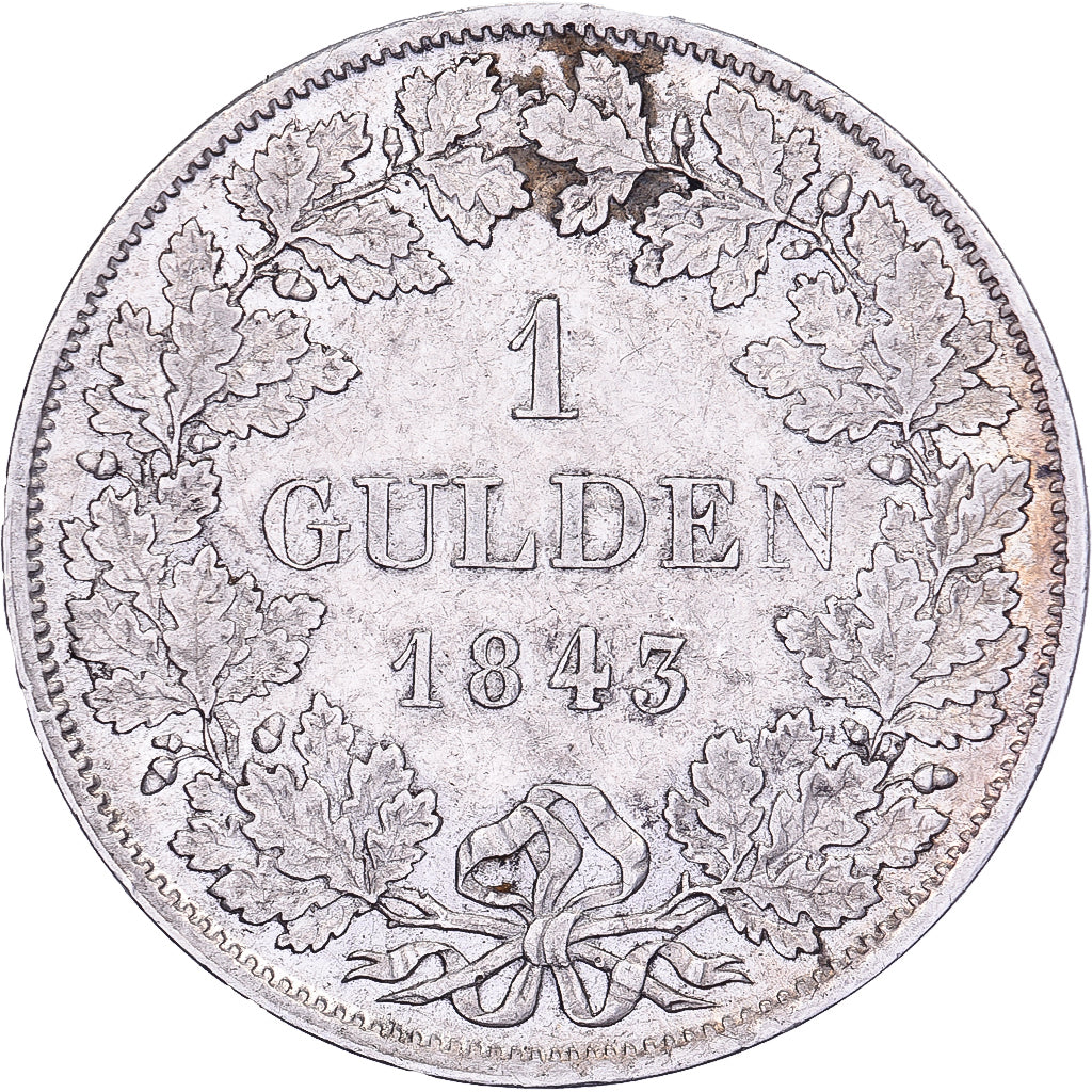 Duitse staten, WURTTEMBERG, Wilhelm I, Gulden, 