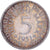 Federal Republic of Germany, 5 Mark, 1951, Stuttgart, Silver, AU(50-53)