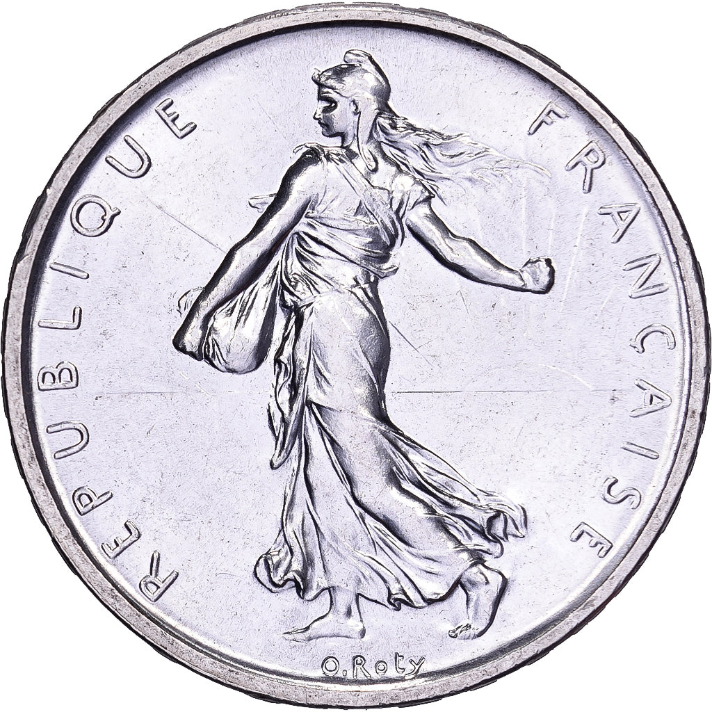 Francia, 5 Francs, Semeuse, 1960, Plata, SC, Gadoury:770, Le Franc:F.340, KM:926
