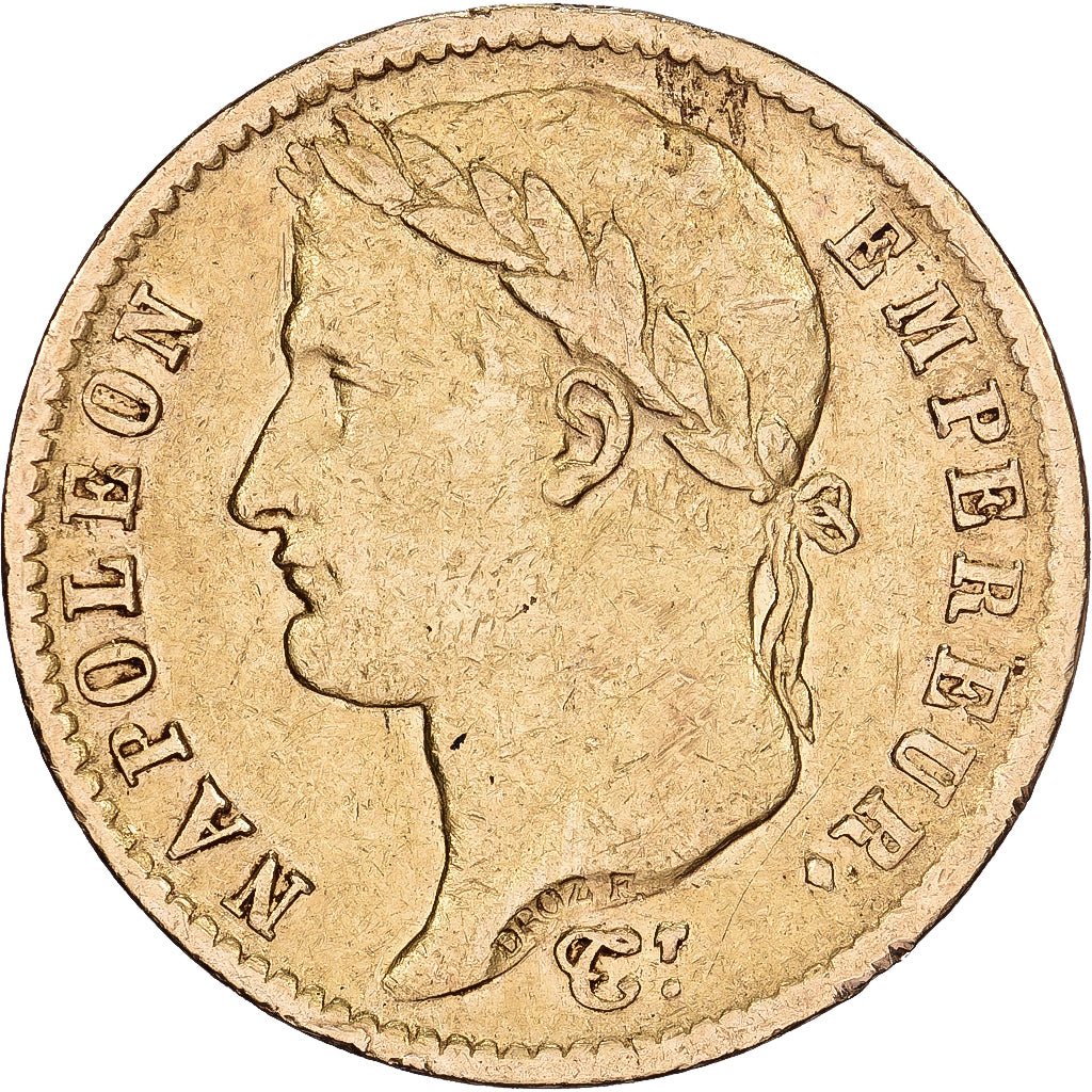 Frankrijk, 20 Francs, Napoléon I, 1812, Paris, Goud, FR+, Gadoury:1025