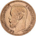 Russie, Nicholas II, 5 Roubles, 1897, Saint-Pétersbourg, Or, TB+, KM:62